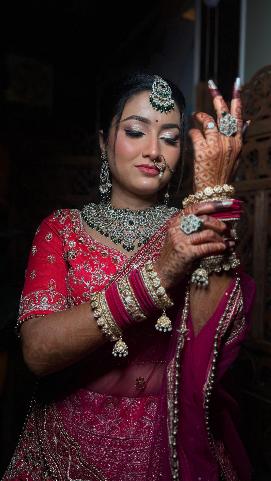 Luxury bridal makeup by AMB Makeup Studio